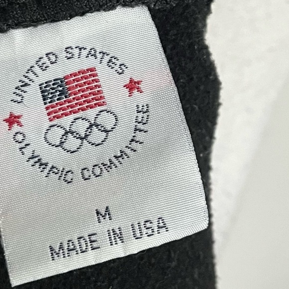 USA Olympic Black Zip Up Jacket - Picture 4 of 4